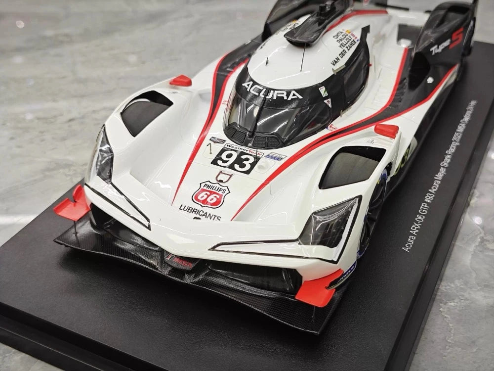 [TopSpeed] 1:18 Acura 2023 ARX-06 GTP #93 Model Car Resin