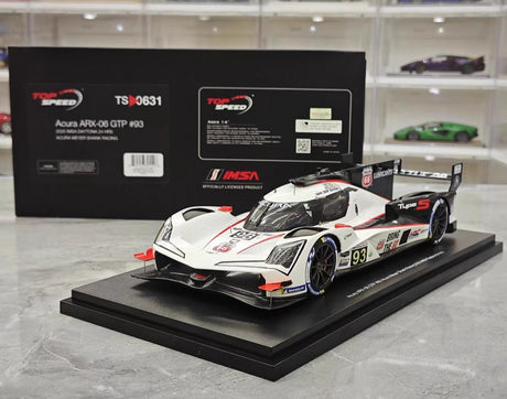 [TopSpeed] 1:18 Acura 2023 ARX-06 GTP #93 Model Car Resin