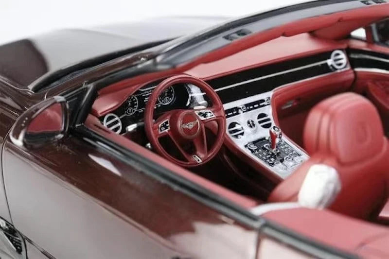 [Top Speed] 1:18 Bentley 2019 Continental GT Red Model Car Resin