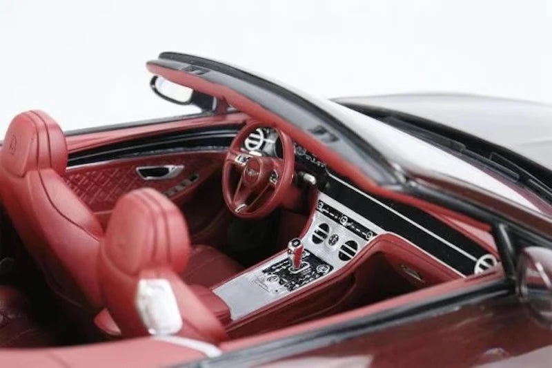 [Top Speed] 1:18 Bentley 2019 Continental GT Red Model Car Resin