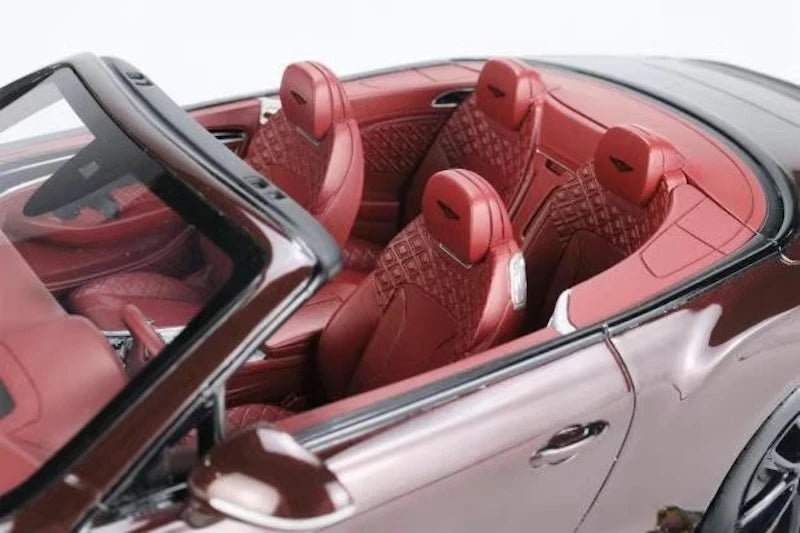 [Top Speed] 1:18 Bentley 2019 Continental GT Red Model Car Resin