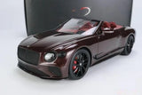 [Top Speed] 1:18 Bentley 2019 Continental GT Red Model Car Resin