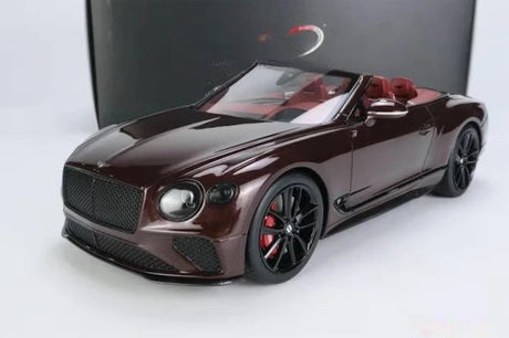 [Top Speed] 1:18 Bentley 2019 Continental GT Red Model Car Resin