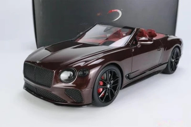 [Top Speed] 1:18 Bentley 2019 Continental GT Red Model Car Resin