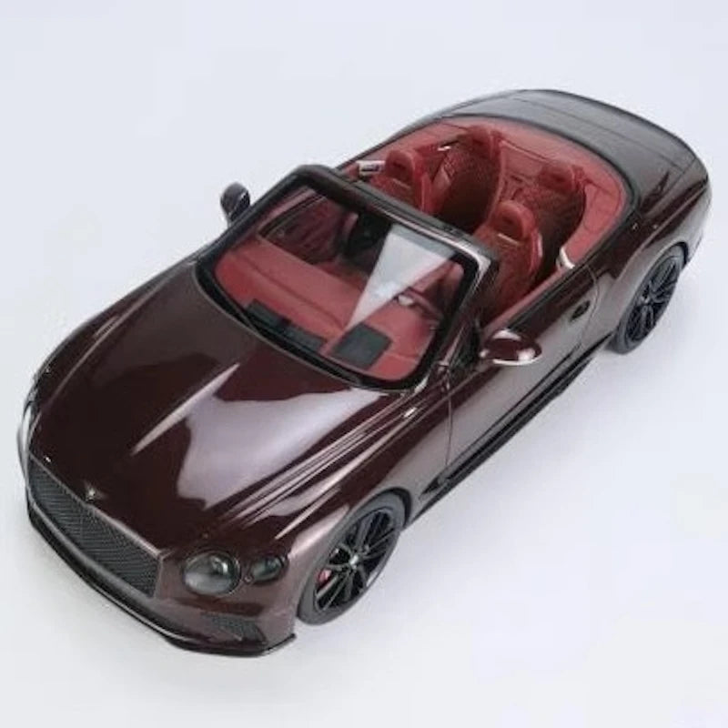 [Top Speed] 1:18 Bentley 2019 Continental GT Red Model Car Resin