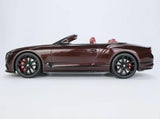 [Top Speed] 1:18 Bentley 2019 Continental GT Red Model Car Resin
