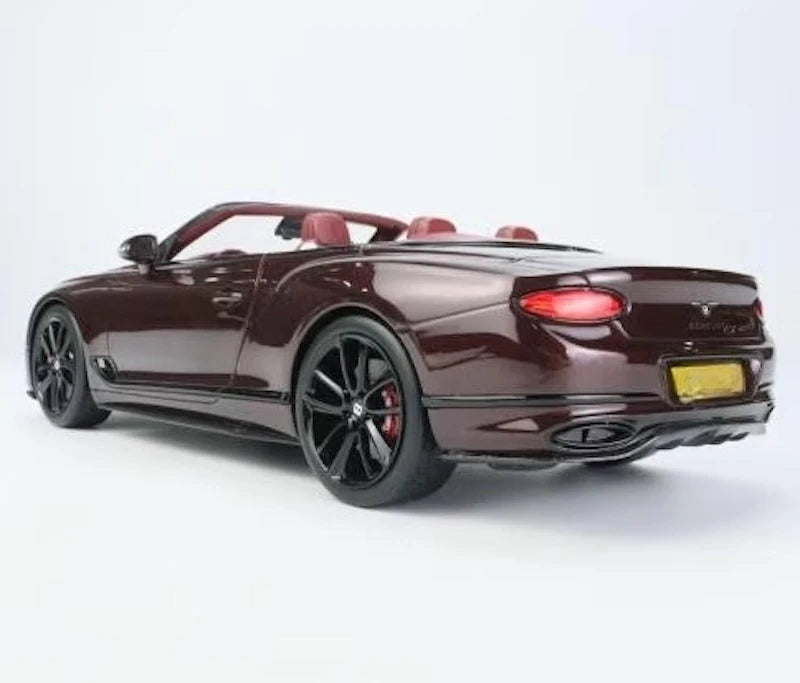 [Top Speed] 1:18 Bentley 2019 Continental GT Red Model Car Resin