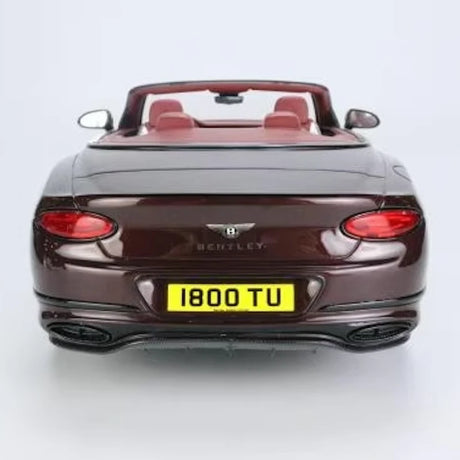 [Top Speed] 1:18 Bentley 2019 Continental GT Red Model Car Resin