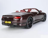 [Top Speed] 1:18 Bentley 2019 Continental GT Red Model Car Resin