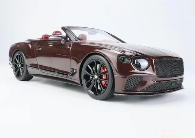 [Top Speed] 1:18 Bentley 2019 Continental GT Red Model Car Resin