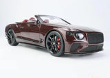 [Top Speed] 1:18 Bentley 2019 Continental GT Red Model Car Resin
