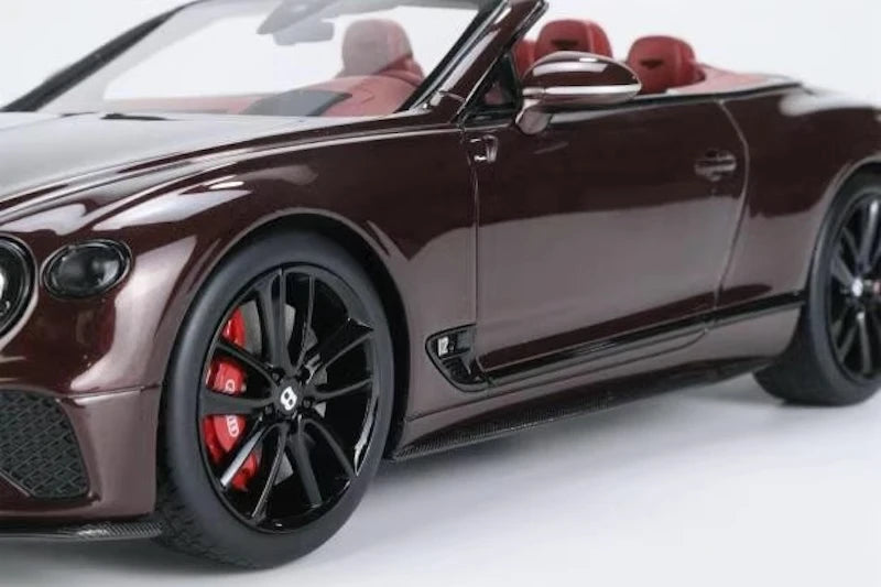 [Top Speed] 1:18 Bentley 2019 Continental GT Red Model Car Resin
