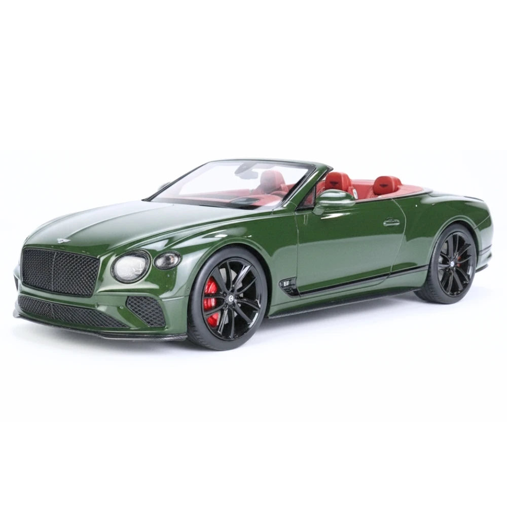 [Top Speed] 1:18 Bentley 2019 Continental GT Green Model Car Resin