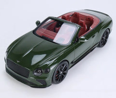 [Top Speed] 1:18 Bentley 2019 Continental GT Green Model Car Resin