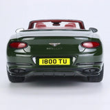 [Top Speed] 1:18 Bentley 2019 Continental GT Green Model Car Resin