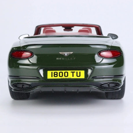 [Top Speed] 1:18 Bentley 2019 Continental GT Green Model Car Resin