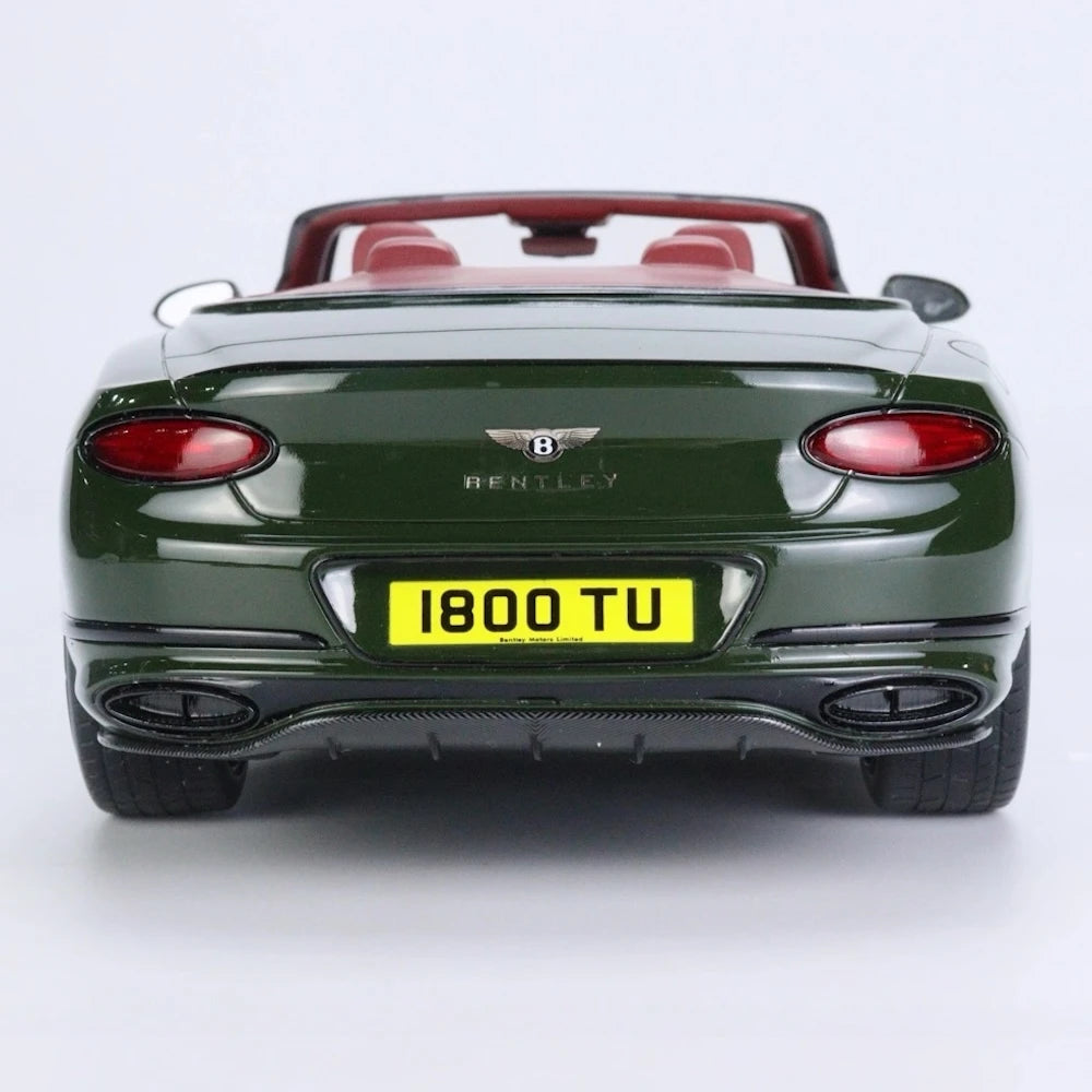 [Top Speed] 1:18 Bentley 2019 Continental GT Green Model Car Resin