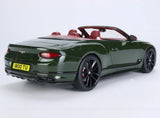 [Top Speed] 1:18 Bentley 2019 Continental GT Green Model Car Resin