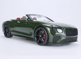 [Top Speed] 1:18 Bentley 2019 Continental GT Green Model Car Resin