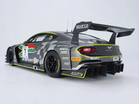 [TopSpeed] 1:18 Bentley 2020 Continental GT3 #7 Model Car Resin / Closed Body