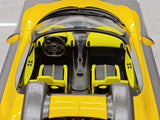 [Top Speed] 1:18 Bugatti 2022 W16 Mistral Yellow Model Car Resin