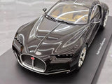 [Top Speed] 1:18 Bugatti 2024 Atlantic Black Model Car Resin