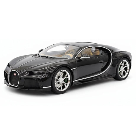 [Top Speed] 1:18 Bugatti 2024 Atlantic Black Model Car Resin
