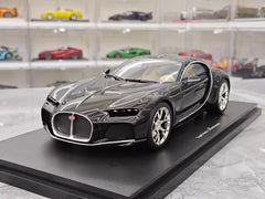 [Top Speed] 1:18 Bugatti 2024 Atlantic Black Model Car Resin