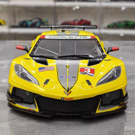 [TopSpeed] 1:18 Chevrolet 2021 Corvette C8.R #3 Model Car Resin