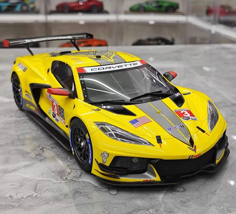 [TopSpeed] 1:18 Chevrolet 2021 Corvette C8.R #3 Model Car Resin