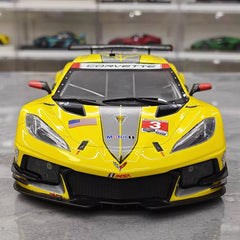 [TopSpeed] 1:18 Chevrolet 2021 Corvette C8.R #3 Model Car Resin