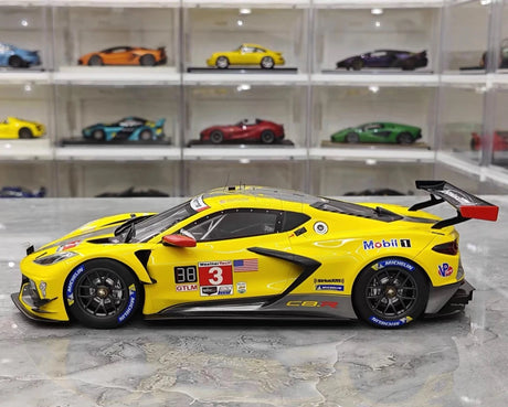 [TopSpeed] 1:18 Chevrolet 2021 Corvette C8.R #3 Model Car Resin