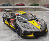 [TopSpeed] 1:18 Chevrolet 2021 Corvette C8.R Le Mans #4 Model Car Resin