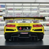 [TopSpeed] 1:18 Chevrolet 2024 Corvette GT3.R #4 Model Car Resin / Closed Body