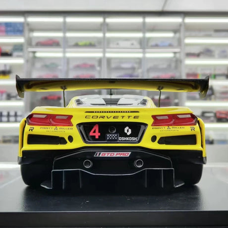 [TopSpeed] 1:18 Chevrolet 2024 Corvette GT3.R #4 Model Car Resin / Closed Body