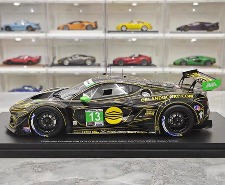 [TopSpeed] 1:18 Chevrolet 2024 Corvette Z06 GT3.R #13 Model Car Resin