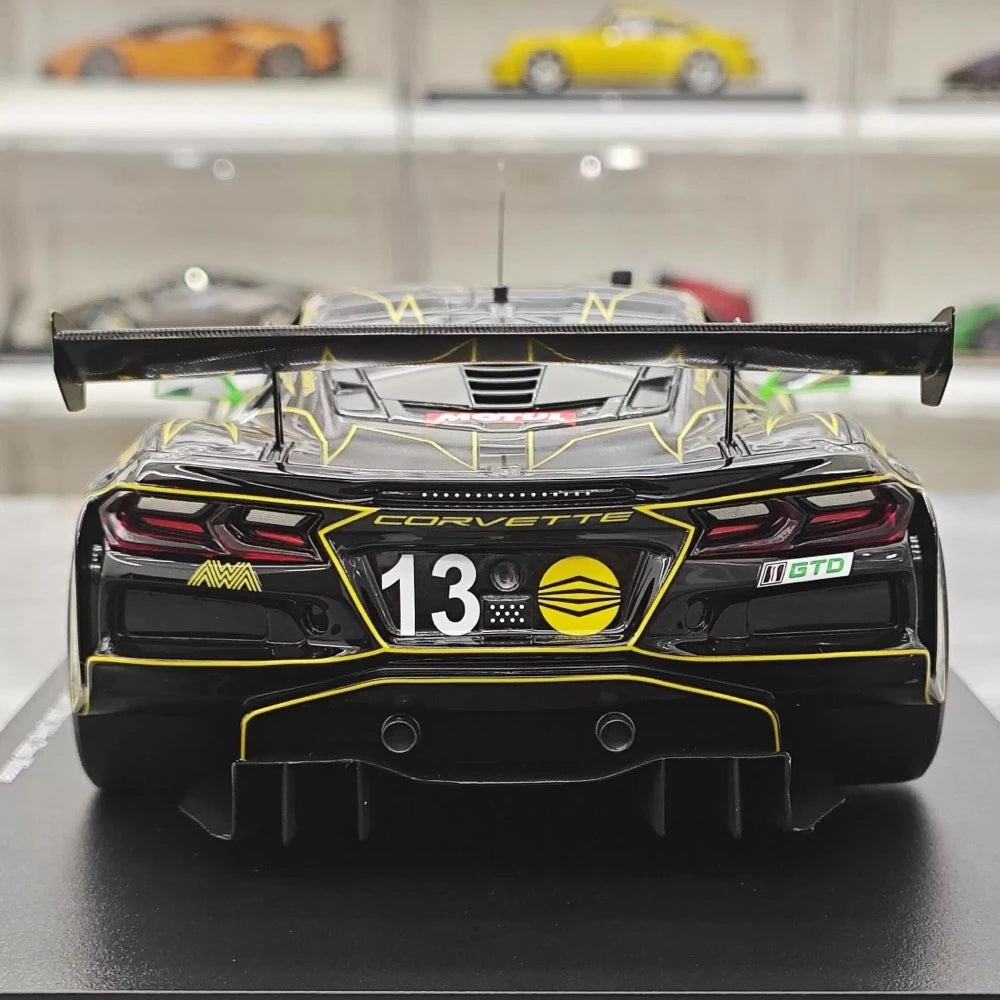 [TopSpeed] 1:18 Chevrolet 2024 Corvette Z06 GT3.R #13 Model Car Resin