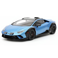 [Top Speed] 1:18 Lamborghini 2021 Huracan STO Blue Model Car Resin