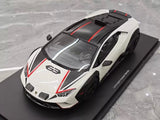 [Top Speed] 1:18 Lamborghini 2021 Huracan STO White Model Car Resin