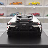[Top Speed] 1:18 Lamborghini 2021 Huracan STO White Model Car Resin