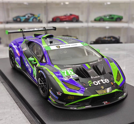 [TopSpeed] 1:18 Lamborghini 2024 Huracan GT3 EVO2 Le Mans #78 Resin