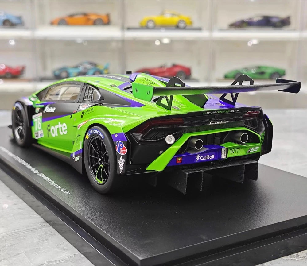 [TopSpeed] 1:18 Lamborghini 2024 Huracan GT3 EVO2 Le Mans #78 Resin