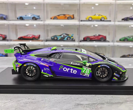 [TopSpeed] 1:18 Lamborghini 2024 Huracan GT3 EVO2 Le Mans #78 Resin
