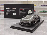 [Top Speed] 1:18 McLaren 2024 720S Liberty Walk svart modellbil harts