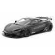 [Top Speed] 1:18 McLaren 2024 720S Liberty Walk svart modellbil harts