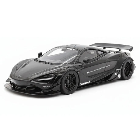 [Top Speed] 1:18 McLaren 2024 720S Liberty Walk Black Model Car Resin