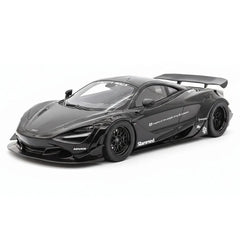 [Top Speed] 1:18 McLaren 2024 720S Liberty Walk noir voiture miniature Resin