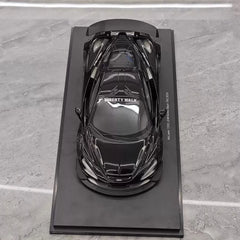 [Top Speed] 1:18 McLaren 2024 720S Liberty Walk noir voiture miniature Resin