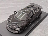 [Top Speed] 1:18 McLaren 2024 720S Liberty Walk svart modellbil harts