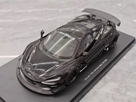 [Top Speed] 1:18 McLaren 2024 720S Liberty Walk Black Model Car Resin